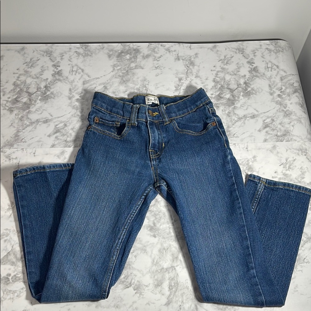 EST 89 Place Girl's Blue Jeans Size 10 Skinny Stretch